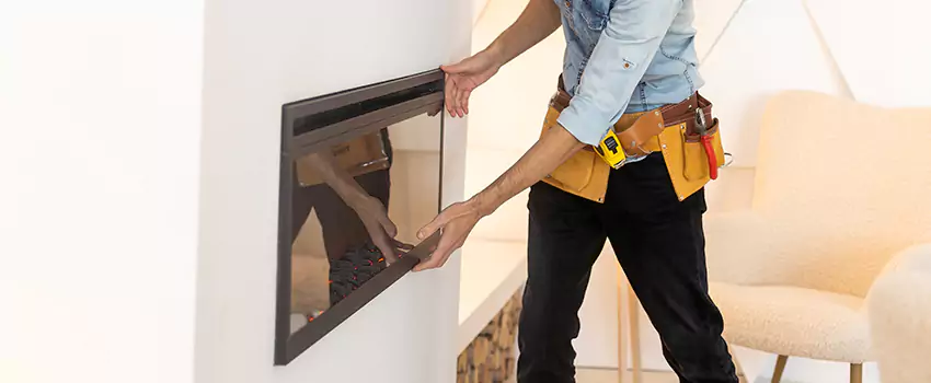 Metal Fireplace Installation in St. Matthews, Kentucky